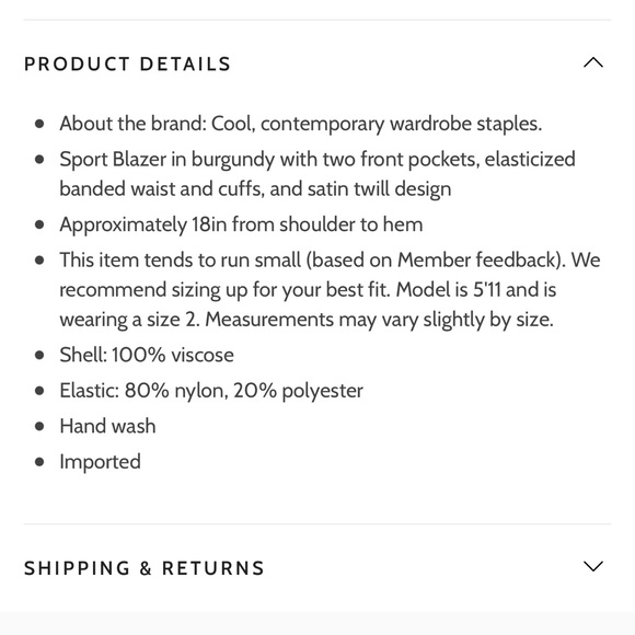 The Kooples NWT sports blazer maroon white crop fitness top maroon zip front - Picture 3 of 14